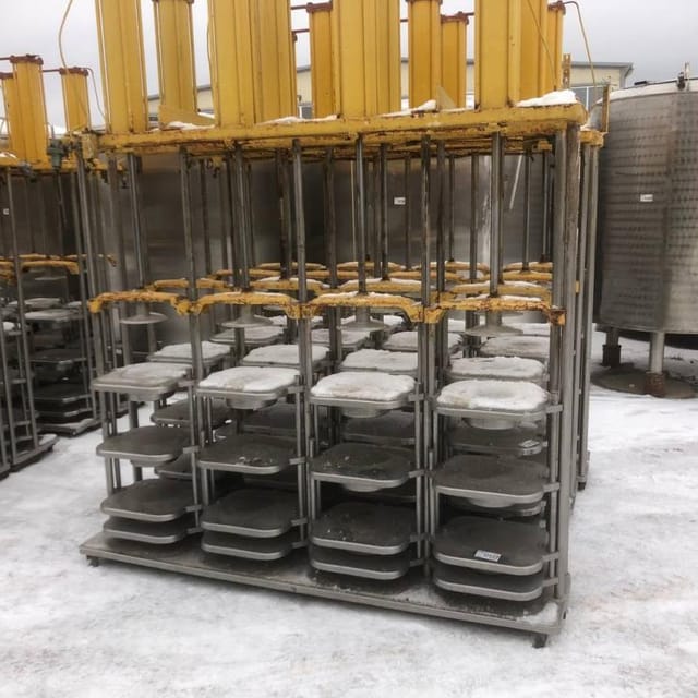 Пресс сырный площадки из чугуна Е8-ОПГ инв.11626