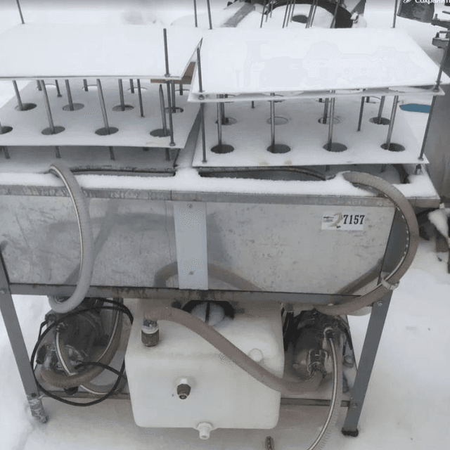 Мойка 2 секции по 50л с насосами инв.7157