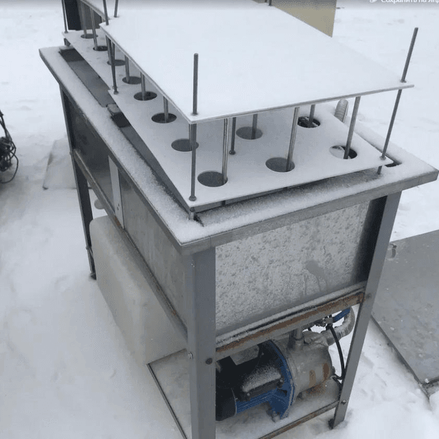 Мойка 2 секции по 50л с насосами инв.7157