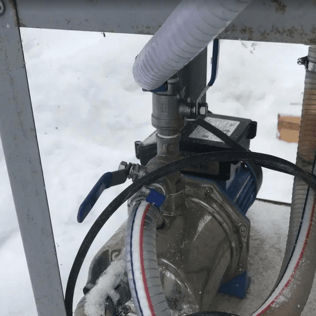 Мойка 2 секции по 50л с насосами инв.7157