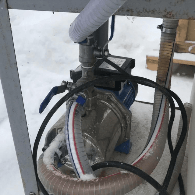 Мойка 2 секции по 50л с насосами инв.7157