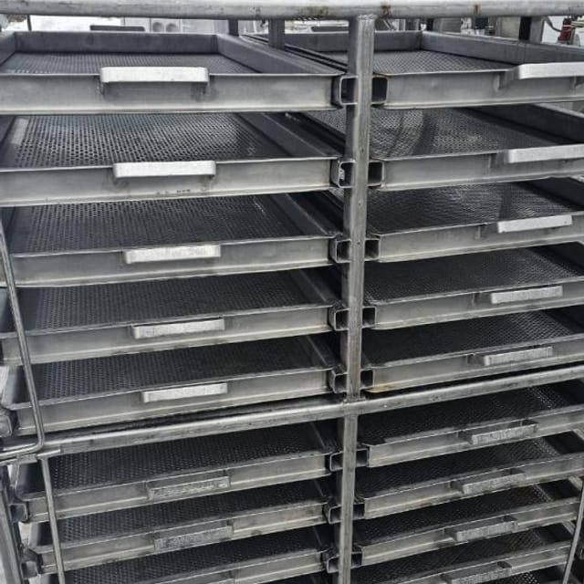 Стеллажи сетчатые для посола  инв.11744