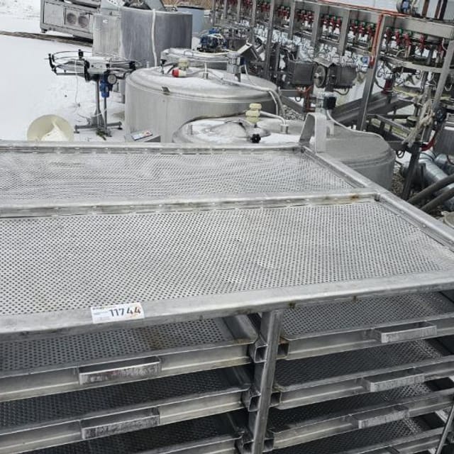 Стеллажи сетчатые для посола  инв.11744