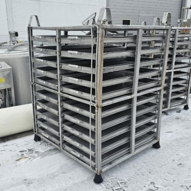 Стеллажи сетчатые для посола  инв.11744