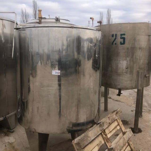 Емкость с рубашкой 1000л инв.12551