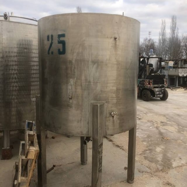 Емкость одностенная 1,5 куба инв.12550