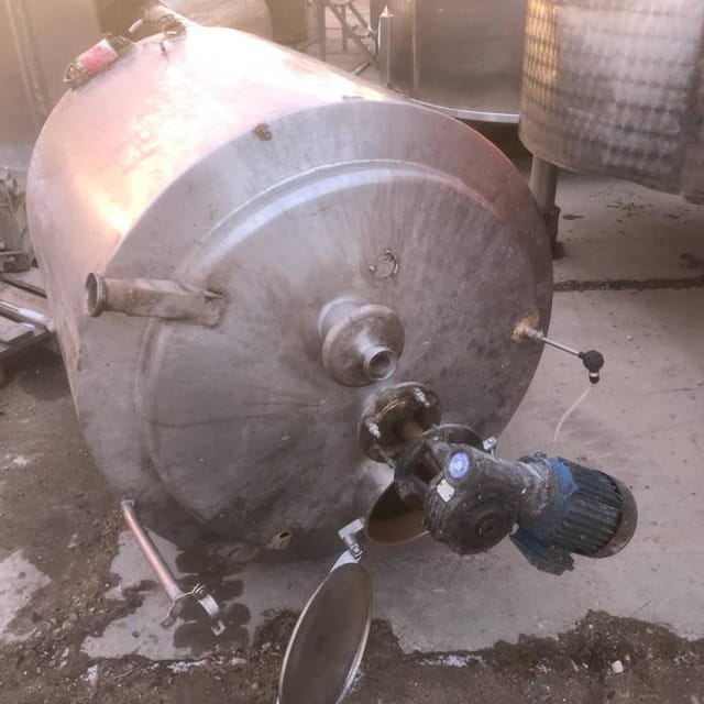 Емкость 700л с рубашкой инв.12566