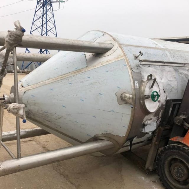 Цилиндро-конический танк ЦКТ 7000л новый инв.12485