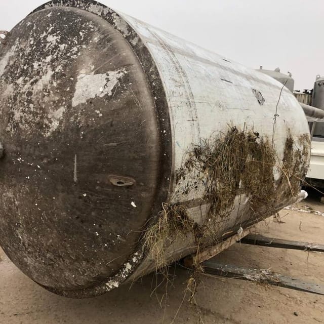 Цилиндро-конический танк ЦКТ 7000л новый инв.12485