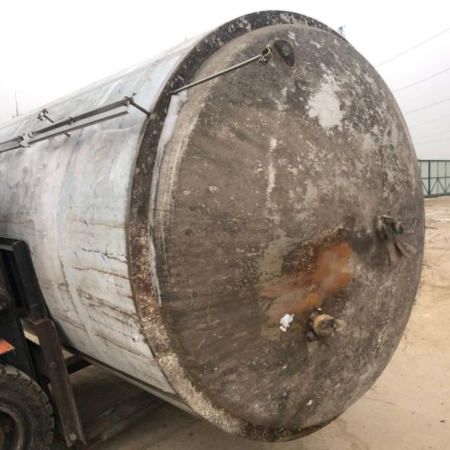 Цилиндро-конический танк ЦКТ 7000л новый инв.12485