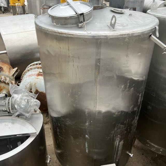 Емкость 2,5 с рубашкой, скребковой мешалкой инв.10130