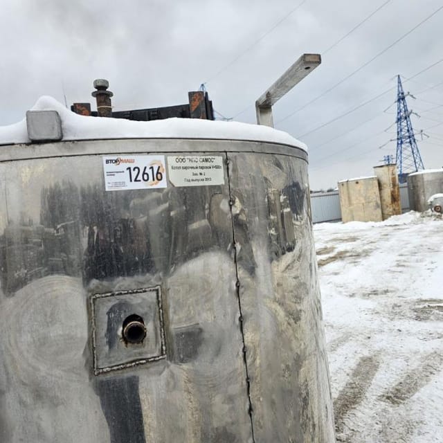 Котёл варочный паровой 500 л. инв.12616