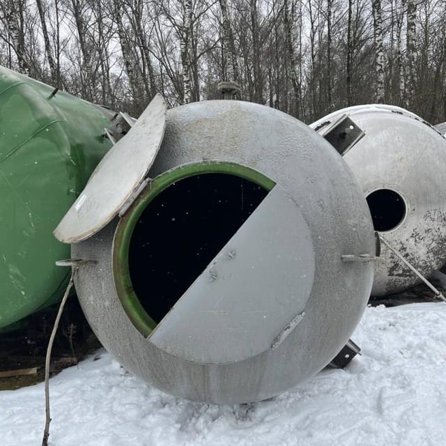 Сборник эмалированный 6м3 инв.12632