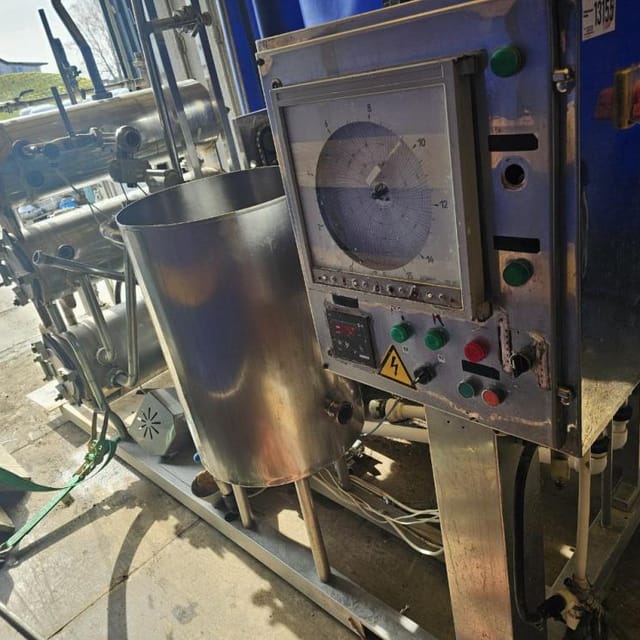 Пастеризационно-охладительная установка 6000л инв.13155