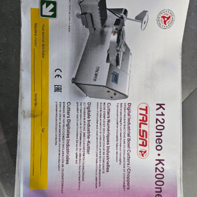 Куттер TALSA 120 Neo открытый инв.13196