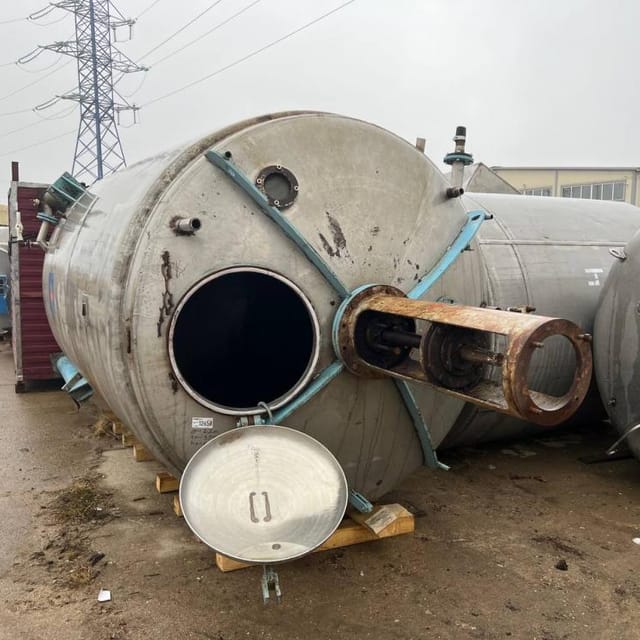 Ёмкость 10 куб.м с рубашкой инв.12658