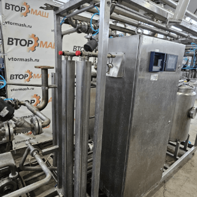 Пастеризатор с выдерживателем 5000л/час инв.11783