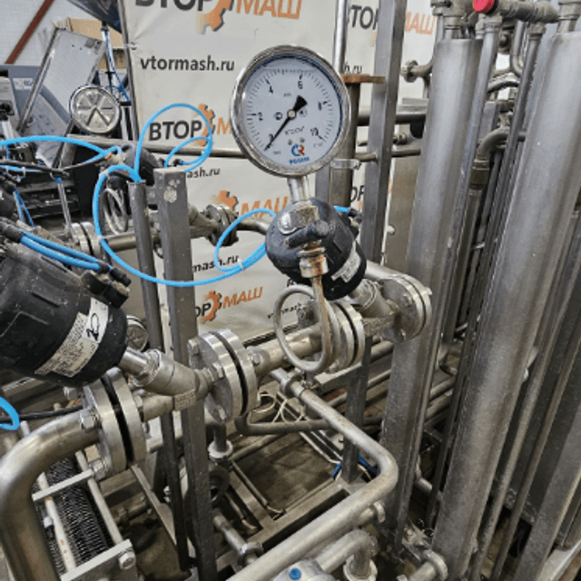 Пастеризатор с выдерживателем 5000л/час инв.11783