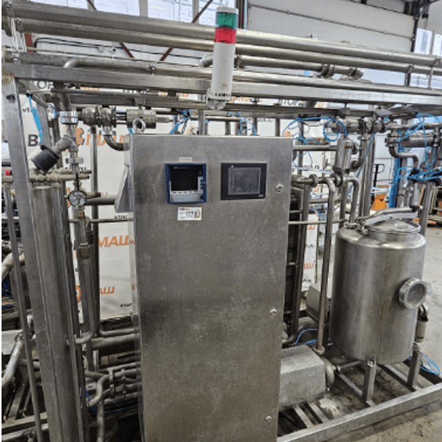 Пастеризатор с выдерживателем 5000л/час инв.11783