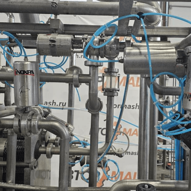 Пастеризатор с выдерживателем 5000л/час инв.11783