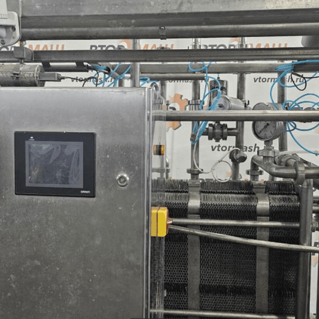 Пастеризатор с выдерживателем 5000л/час инв.11783