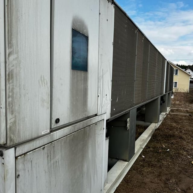 Чиллер 1200кВт по холоду