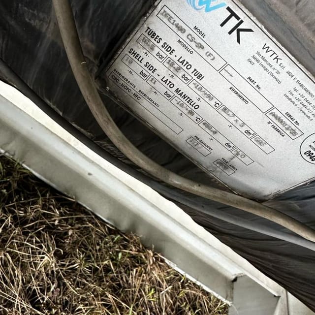 Чиллер 1200кВт по холоду