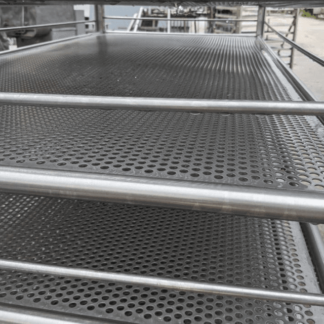 Стеллажи нержавеющие, на 8 полок