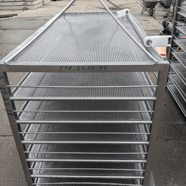 Стеллаж нержавеющий, 6 полок