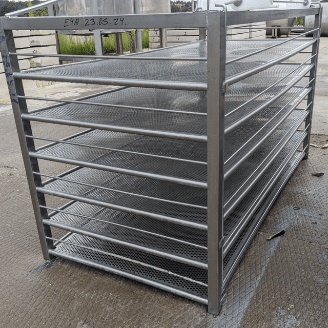 Стеллаж нержавеющий, 6 полок