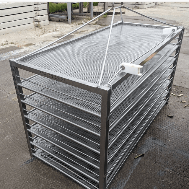 Стеллаж нержавеющий, 6 полок