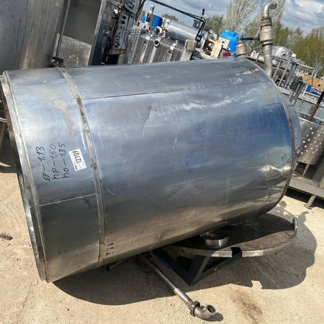 Ёмкость 1500л одностенная инв.12709