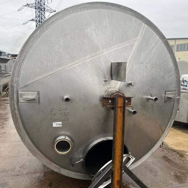 Емкость с рубашкой 3700л инв.12704