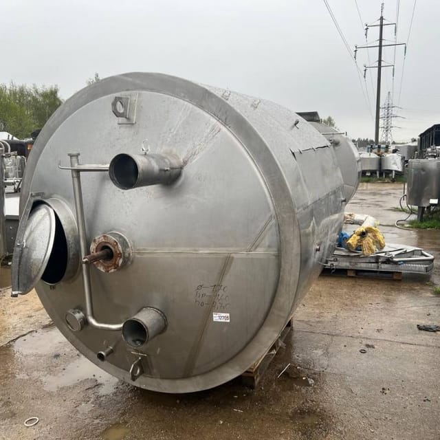 Емкость с рубашкой 3700л инв.12705