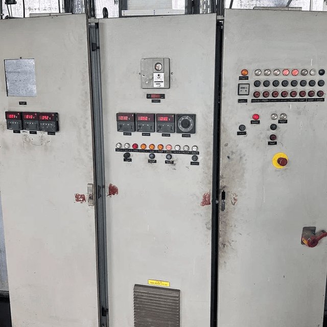 Линия лакировки и литографии жести