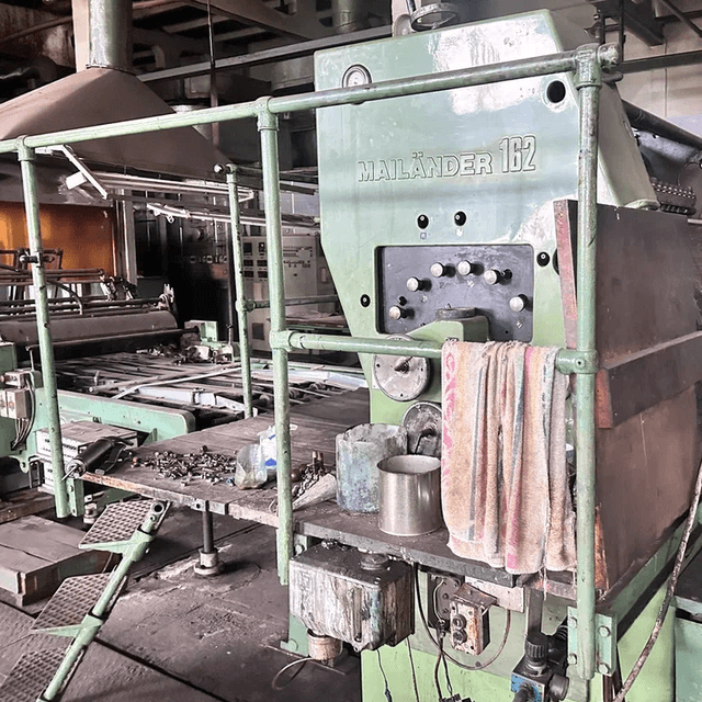 Линия лакировки и литографии жести