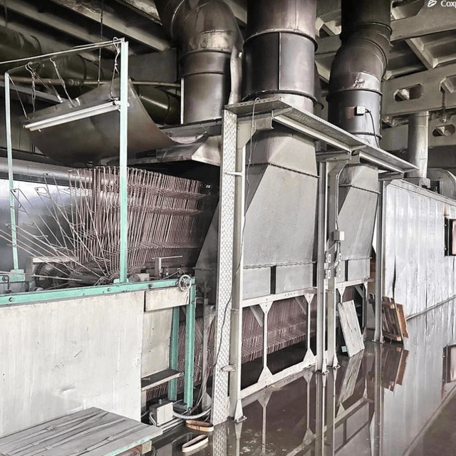 Линия лакировки и литографии жести