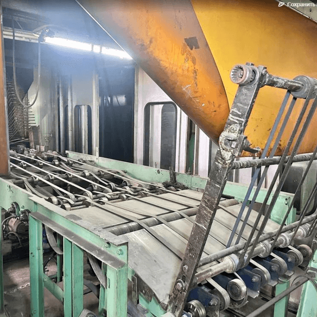 Линия лакировки и литографии жести