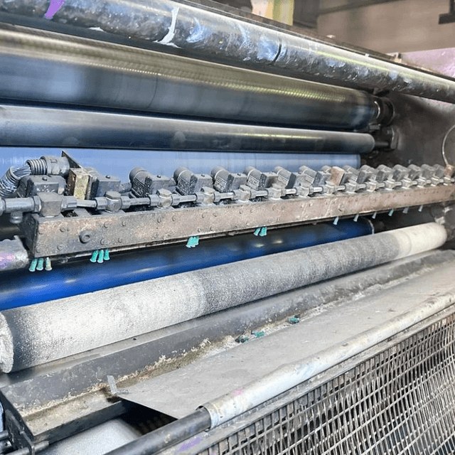 Линия лакировки и литографии жести