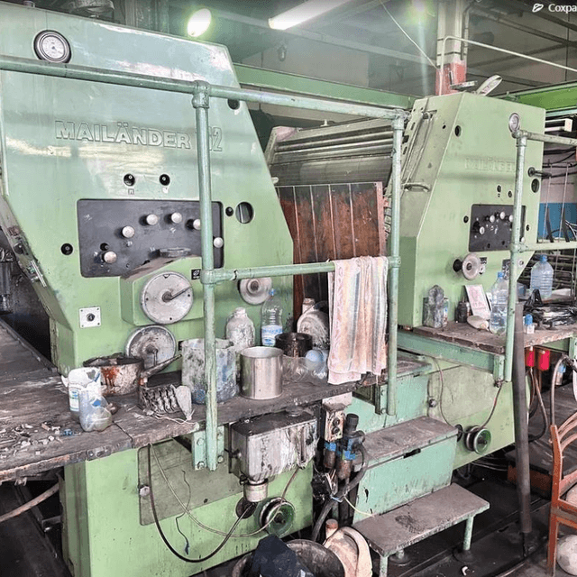 Линия лакировки и литографии жести