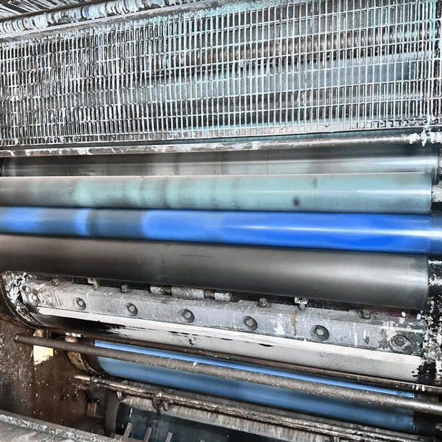 Линия лакировки и литографии жести