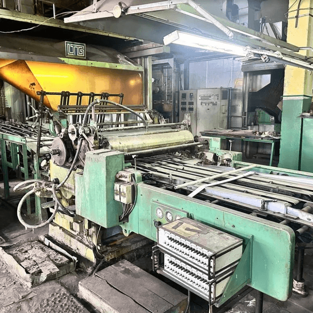 Линия лакировки и литографии жести