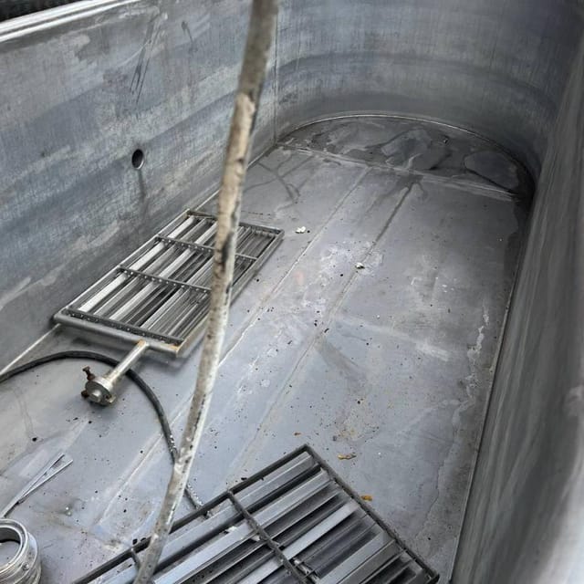 Ванна сырная Д7-ОСА 2500л с лирами инв.12712