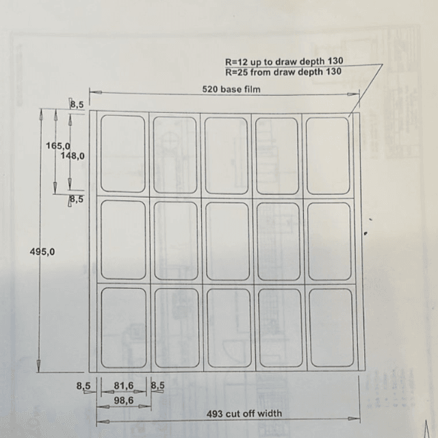 CFS РОVERPAK-520 Термоформующая машина