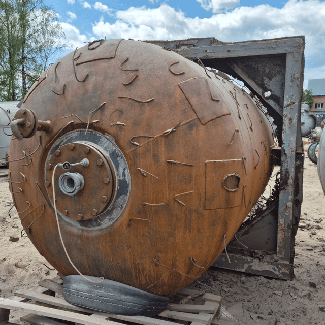 Реактор нержавеющий, объем 5 куб.м е.3499