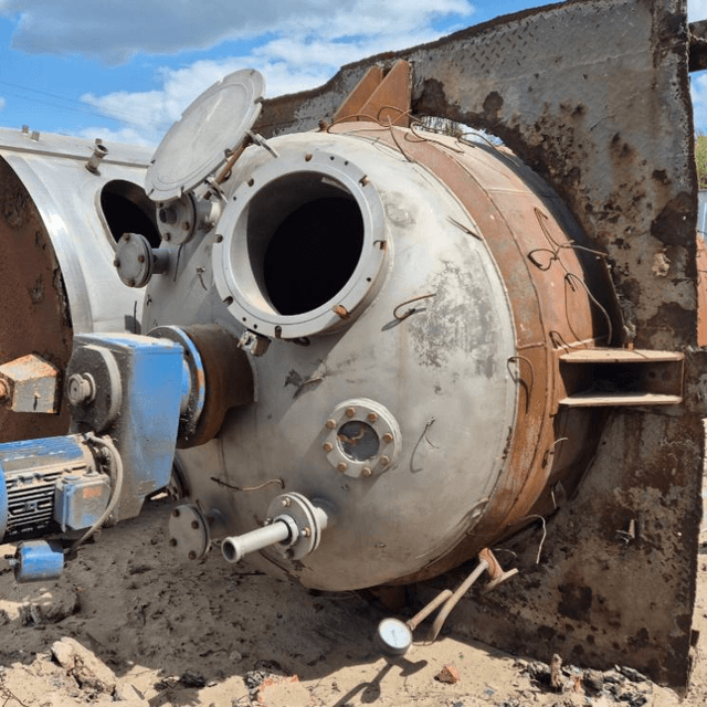 Реактор нержавеющий, объем 5 куб.м е.3499