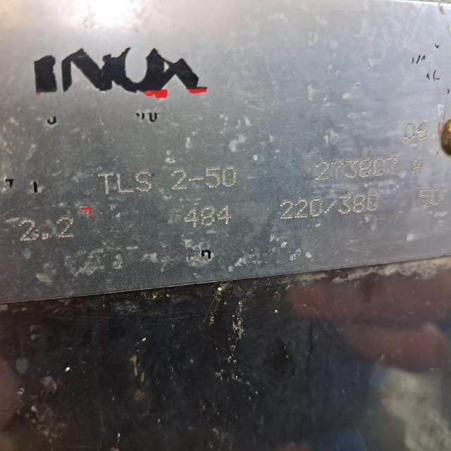 Насос роторный INOXPA TLS 2-50 10т инв.12733