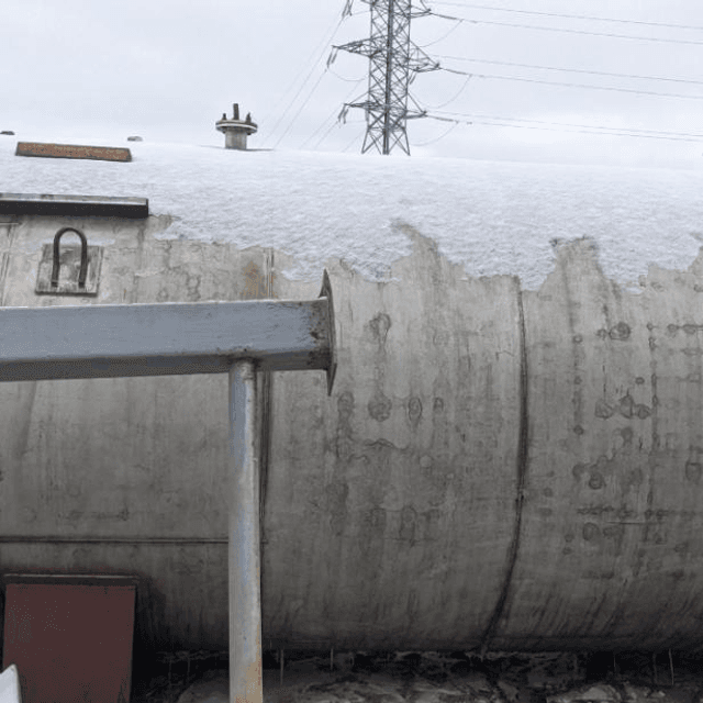 Емкость 25000л горизонтальная е.3636