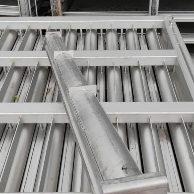 Стеллаж для прессования на 121 форму №3