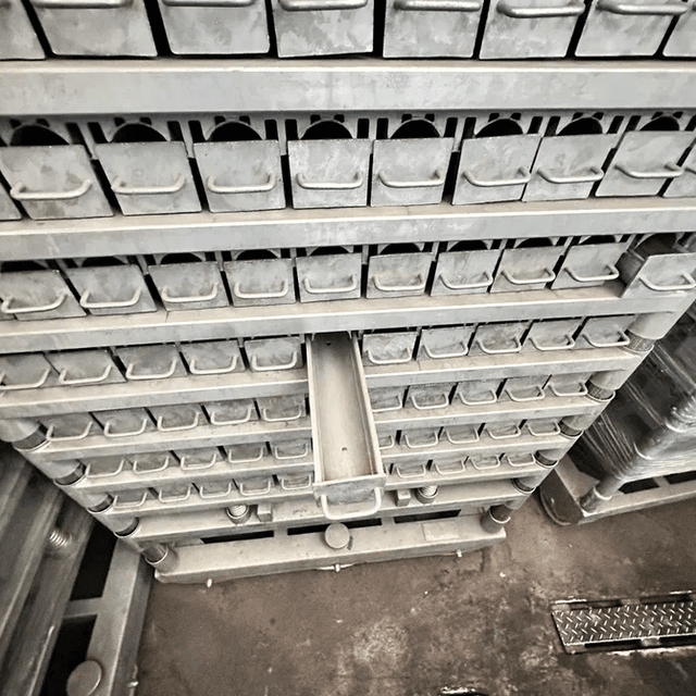 Стеллаж для прессования на 121 форму №3